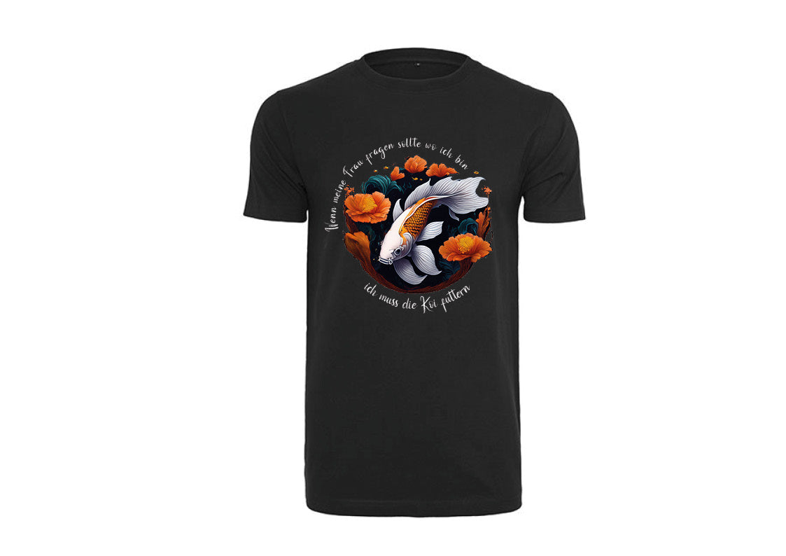 Stylisches T-Shirt - Wenn meine Frau fragen sollte